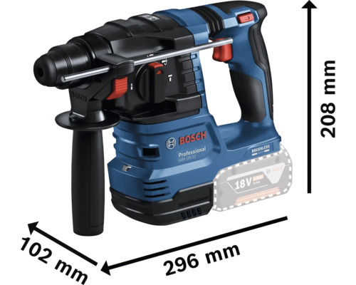 Bosch Professional GSR 18V-55 + GBH 18V-22 accuset inclusief 2x accu's (4,0Ah) en lader