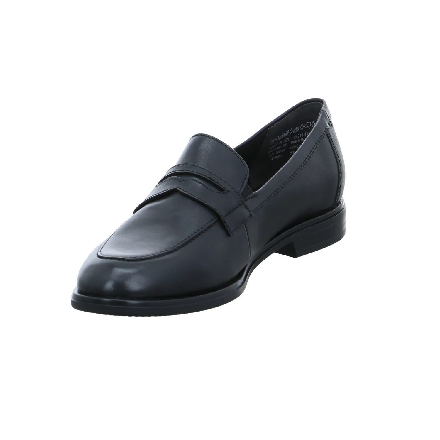 TAMARIS Slipper Schwarz Leder