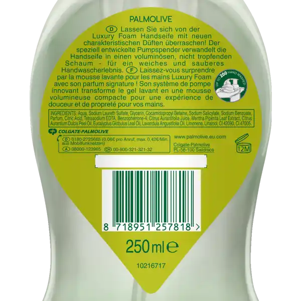 Schaum-Handseife Limette & Passionsfrucht