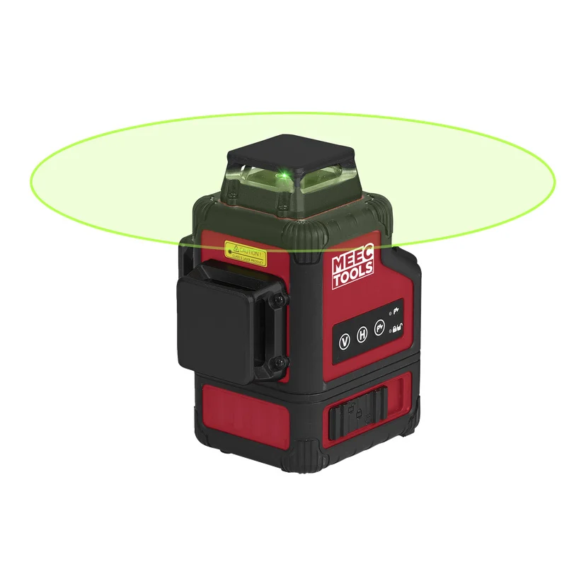 Krysslaser grønn 3 x 360° 30 m