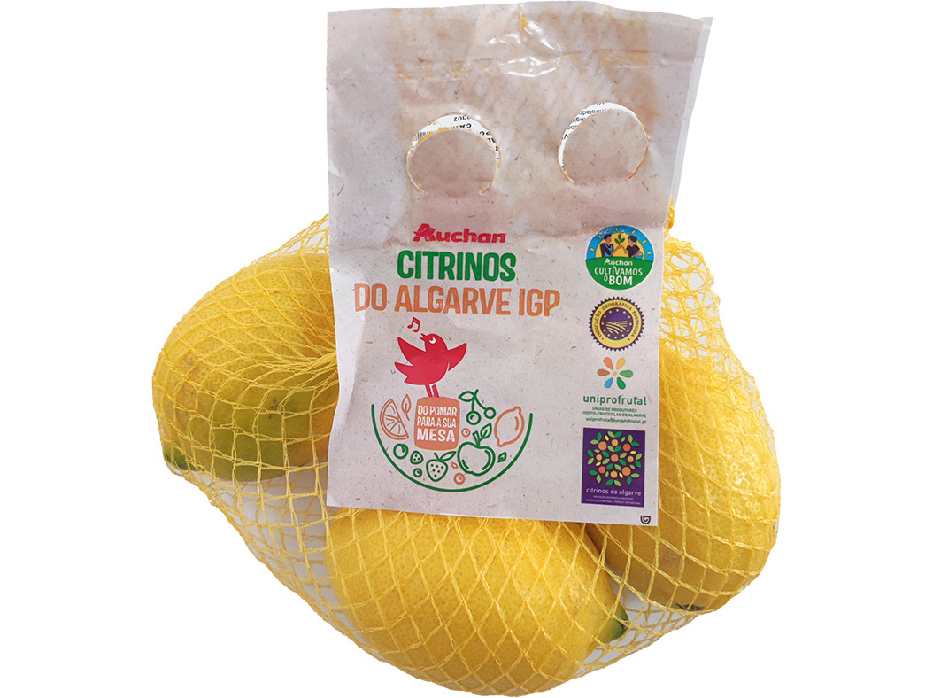 LIMÃO ALGARVE IGP AUCHAN CULTIVAMOS O BOM 500 G
