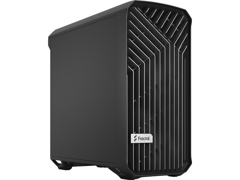 Fractal Design PC-Gehäuse Torrent Compact Solid Schwarz Eleganter, kompakter Mid-Tower