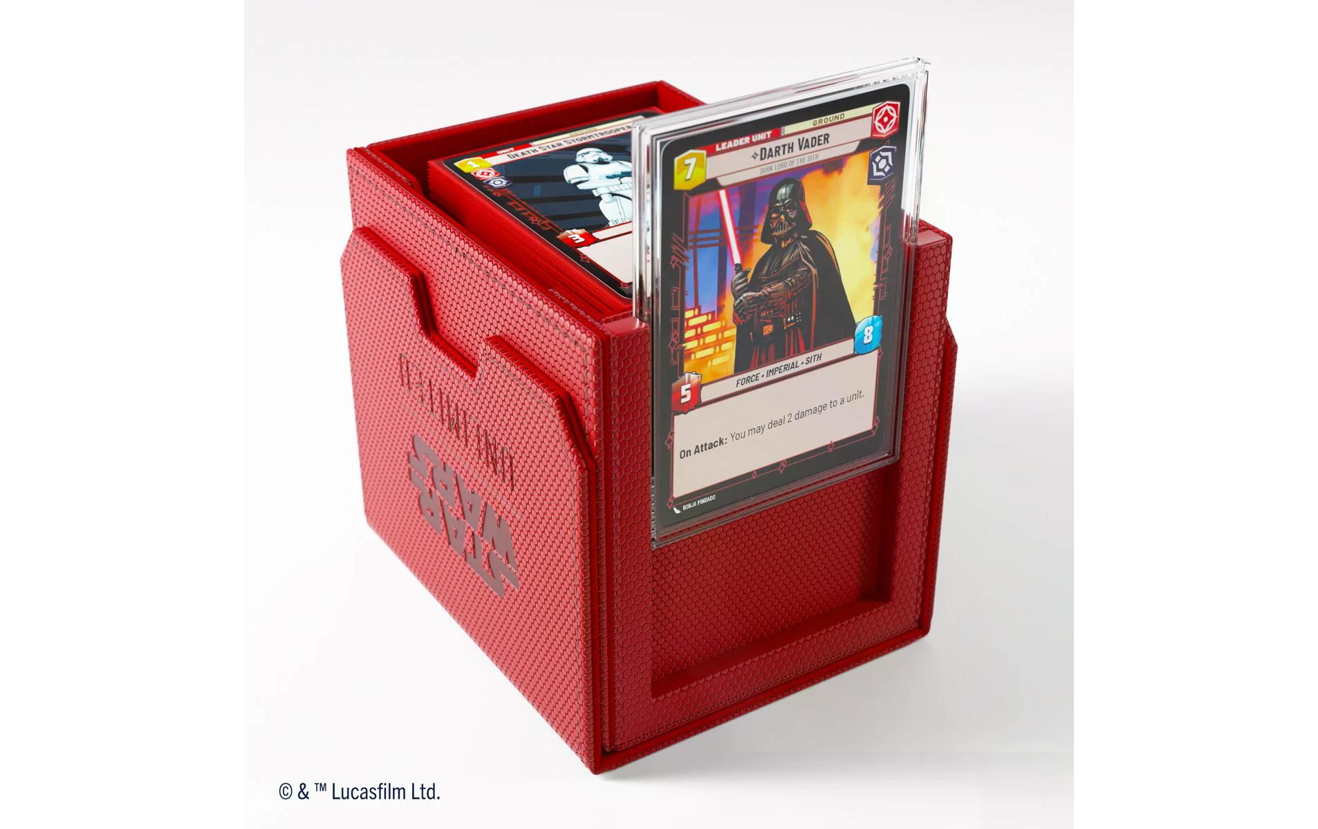 Kartenbox Star Wars: Unlimited Deck Pod rotPremium-Deckbox