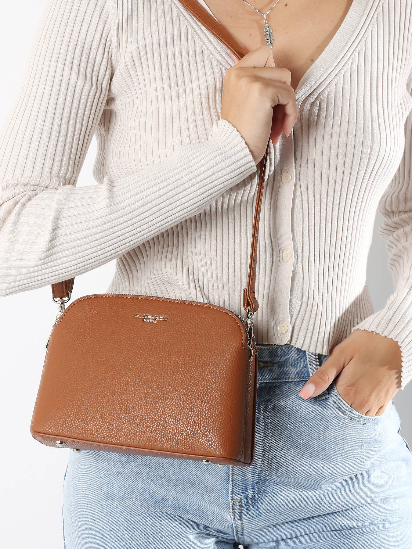 Sac bandoulire Grained MINIPRIX