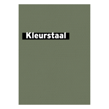 Behangstaal vliesbehang Noani plain groen 111768
