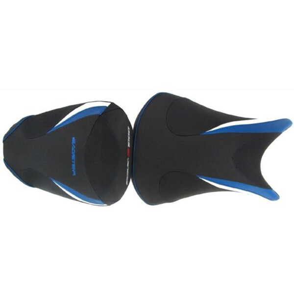 Bagster - Selle Ready Luxe série spéciale Suzuki GSX-S 1000 (2015-2020) Noir / Bleu / Blanc