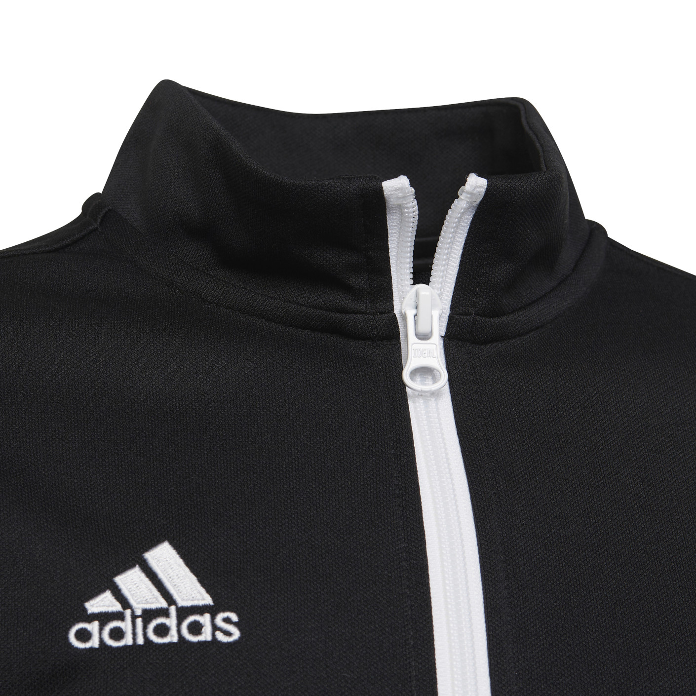 adidas Entrada 22 Full-Zip Trainingspak Kids Zwart Wit
