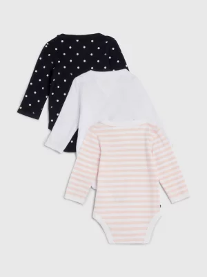Conjunto com 3 Bodysuits Universitários - Caixa de Presente