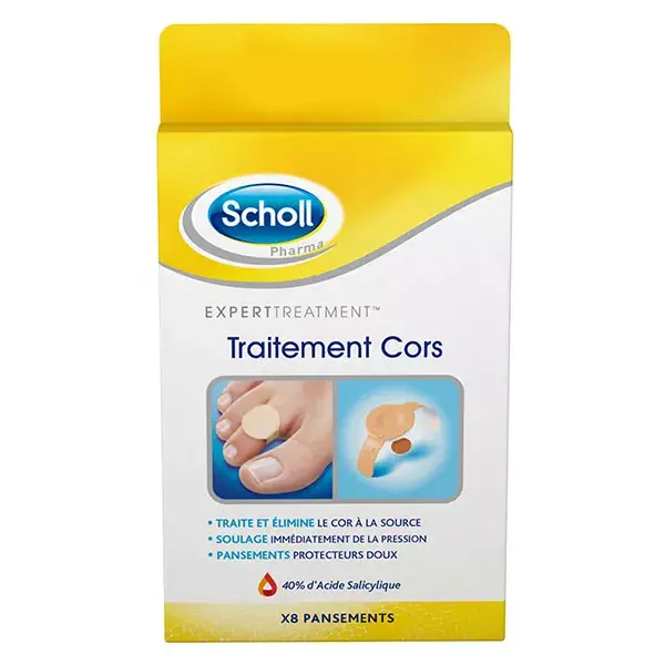 Adesivos para tratamento de calos Scholl Expert Treatment (8 adesivos)