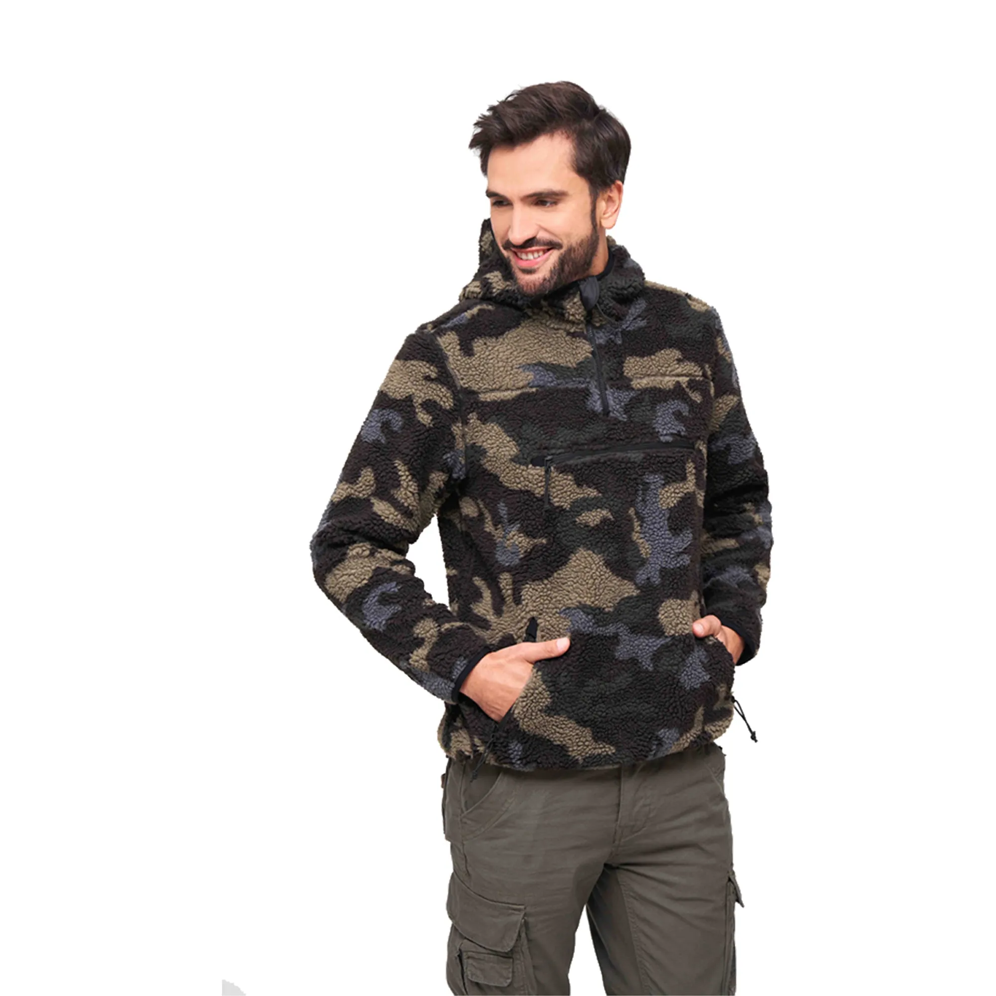 Brandit -  Pullover Teddyfleece Worker