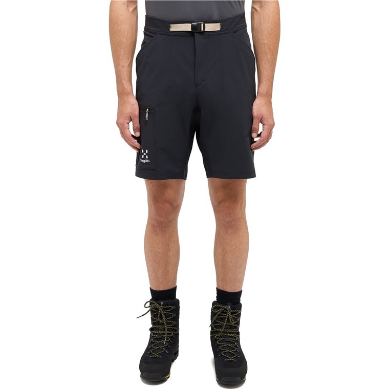 Haglöfs Lizard Softshell Shorts Men True Black