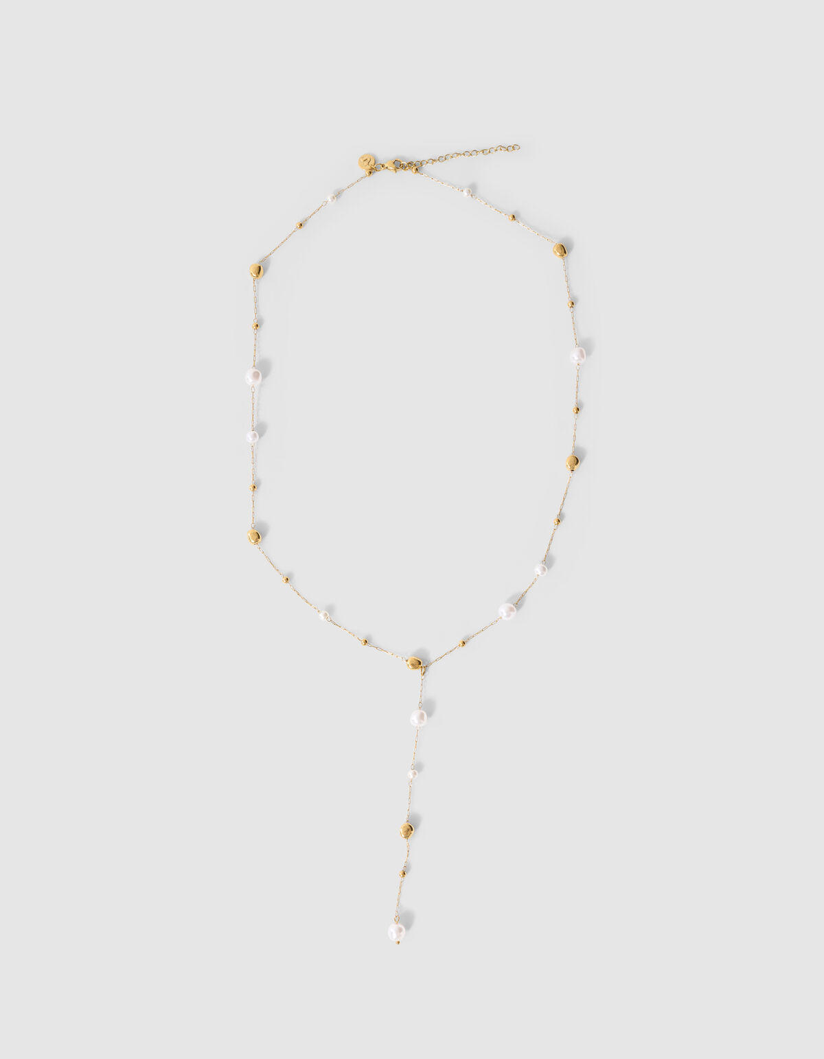 Small Pearl Ketting Goud