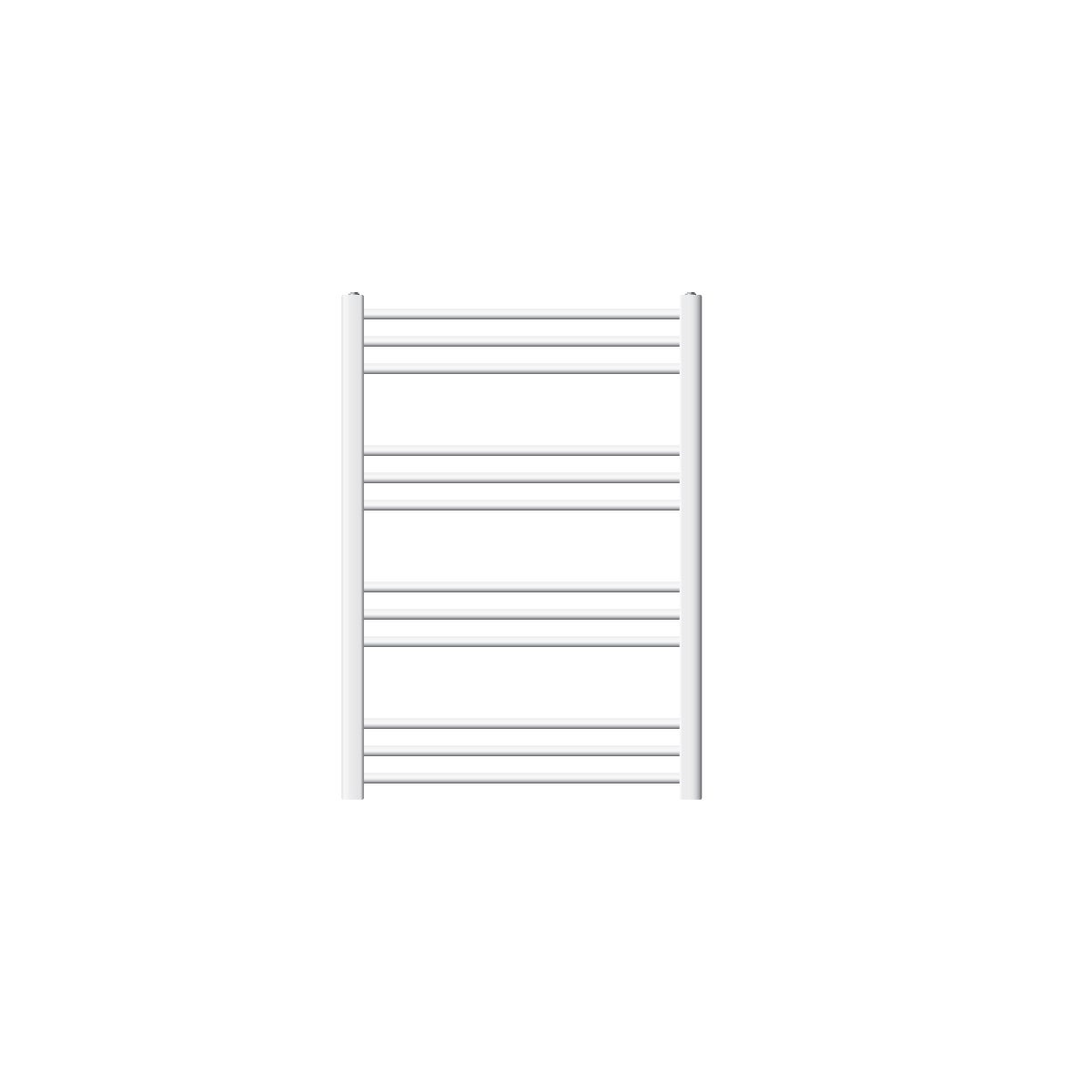 LuxeBath Sahara badkamerradiator, 750x800 mm, wit, recht met zijaansluiting, designradiator, handdoekwarmer, handdoekdroger, handdoekradiator, badkamerverwarming