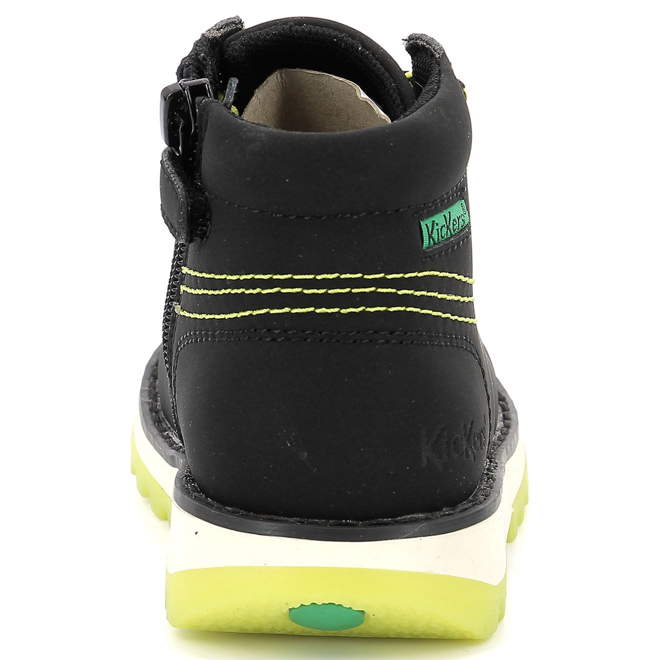 Kickers Bottillons Kickrally20 noir/jaune