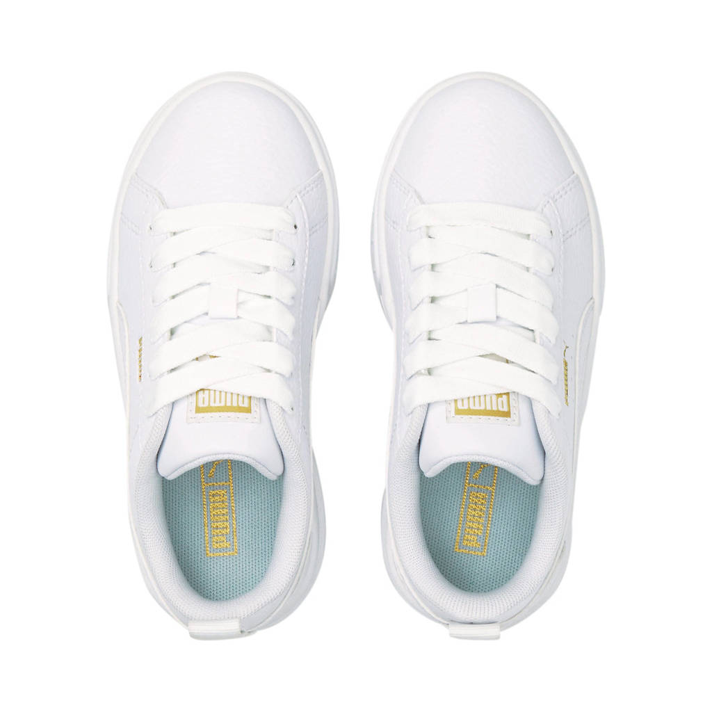 Puma Mayze Lth sneakers wit/goud