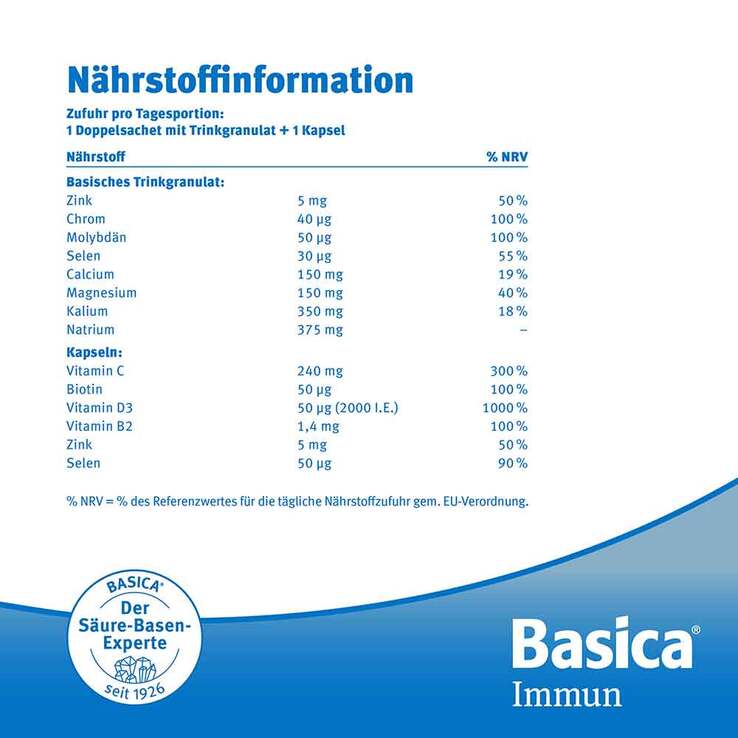 Basica Immun Trinkgranulat + Kapsel , 30 St