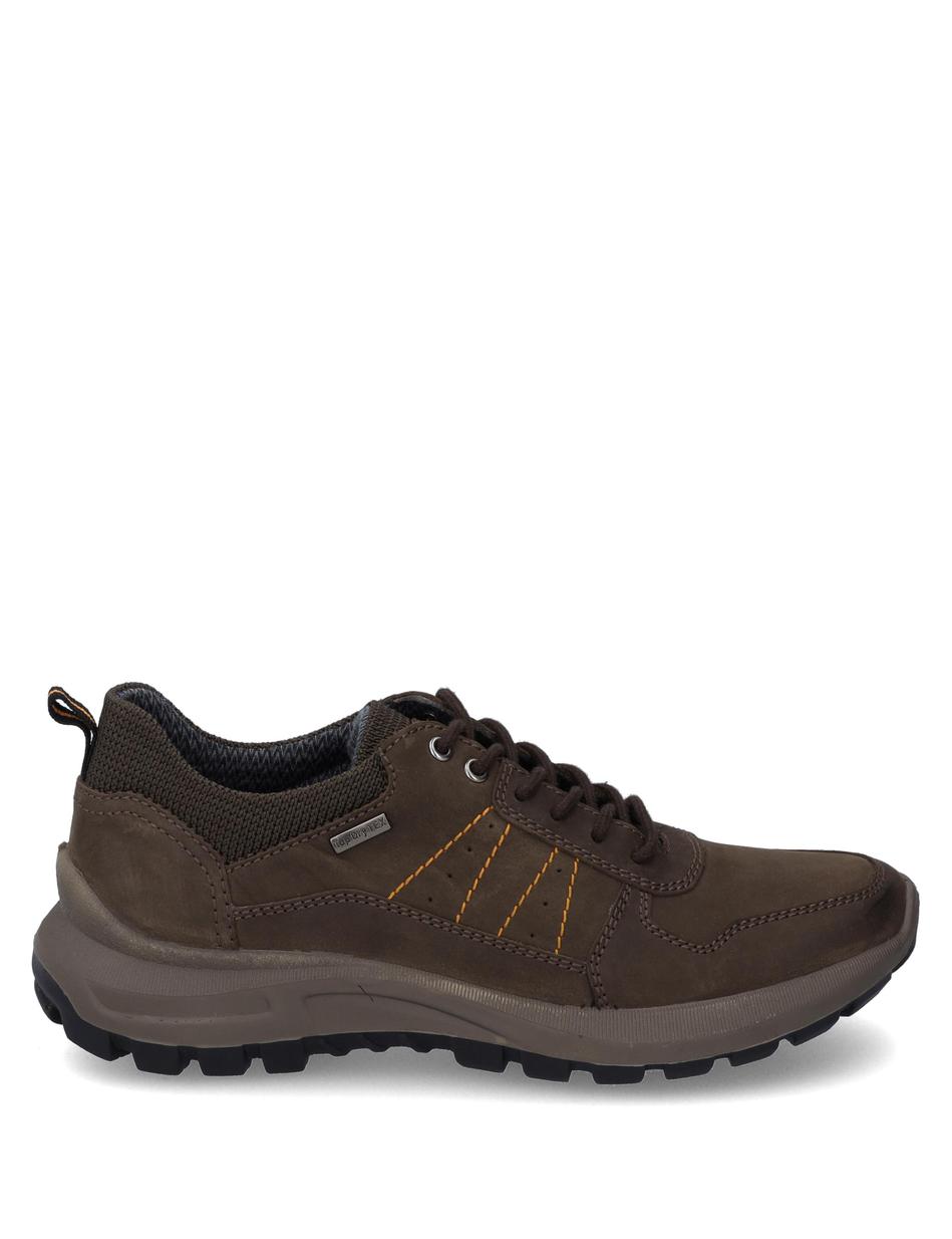 Halbschuh Stefan 52, braun-kombi