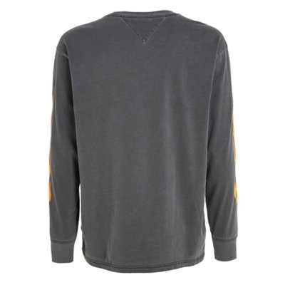 Tee-shirt à manches longues homme Tjm L/S Burning Badge TOMMY HILFIGER