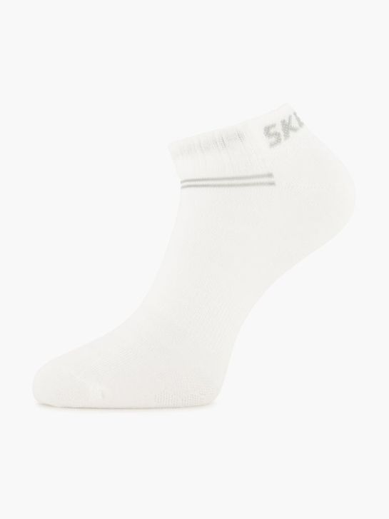 Skechers 3 Pack Sneaker-Socken Grau