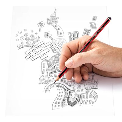 STAEDTLER Tradition - Crayon à papier - 5B - 2 mm