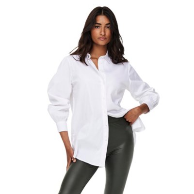 Chemise à manches longues femme Onlnora New L/S Shirt Wvn Noos ONLY