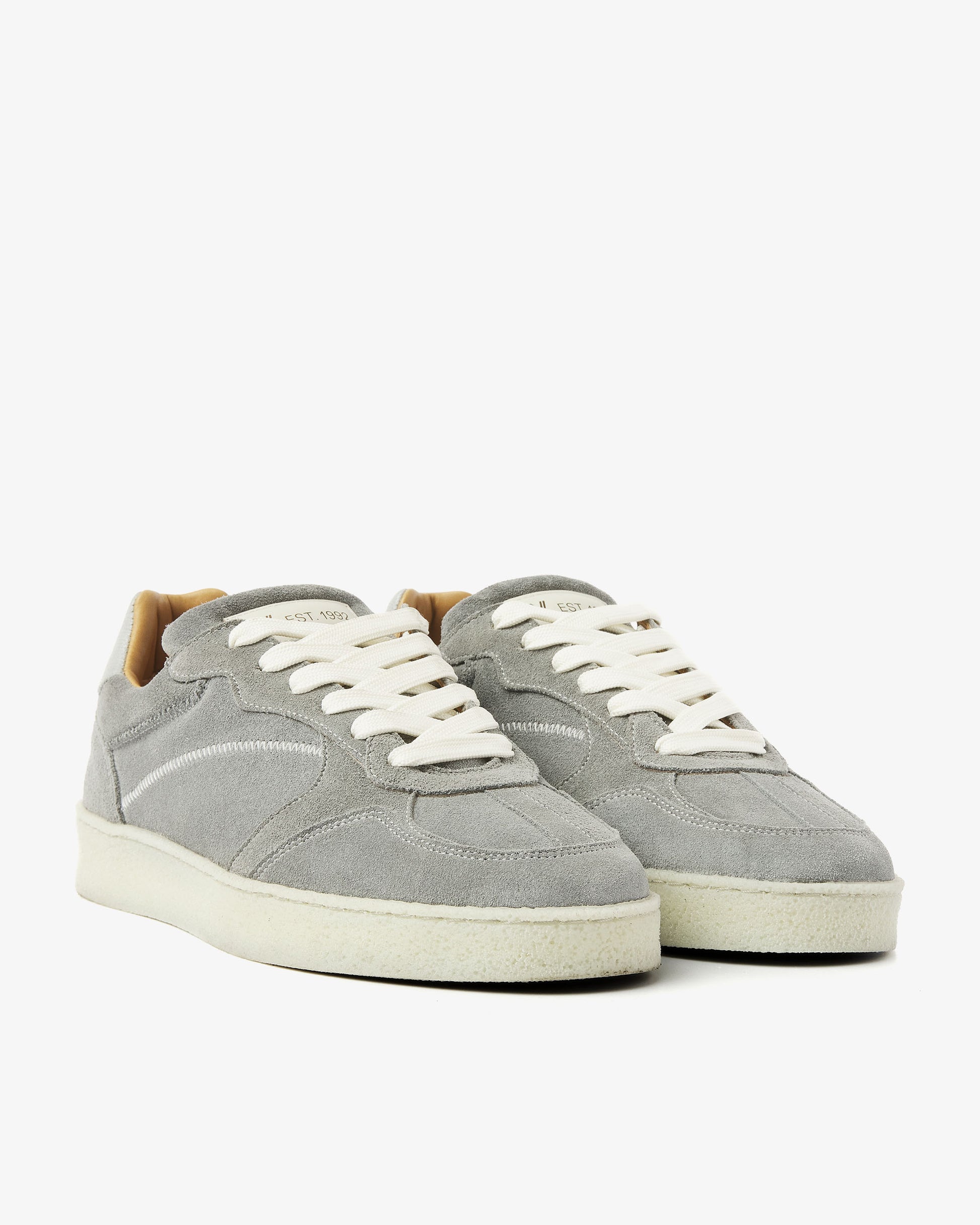 VIA VAI grijze heren sneakers Zane Ethan