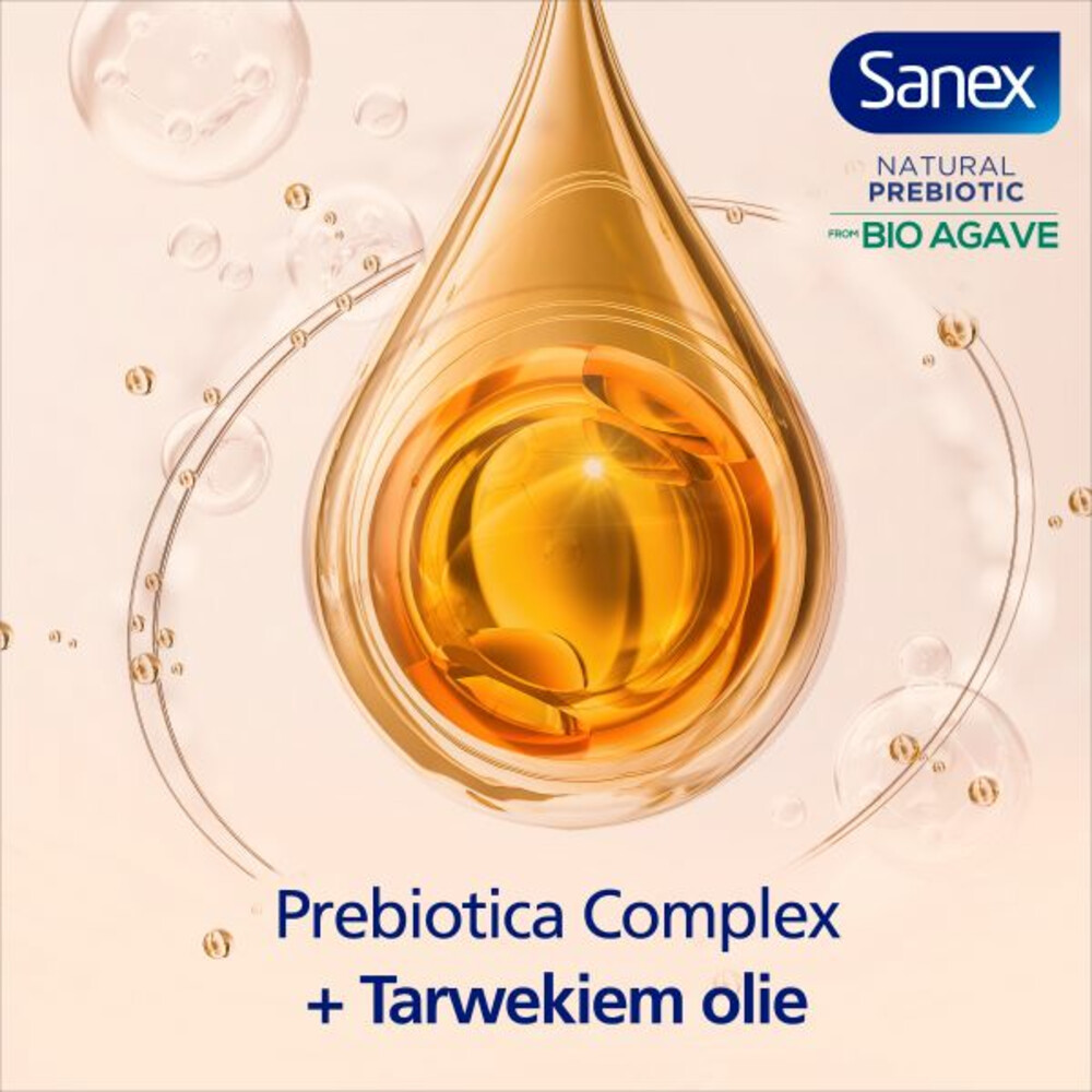 6x Sanex Agave Nourishing Douchecrème250 ml
