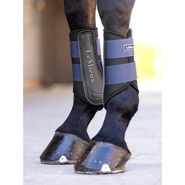 Beenbeschermers LeMieux Grafter Brushing Donkerblauw