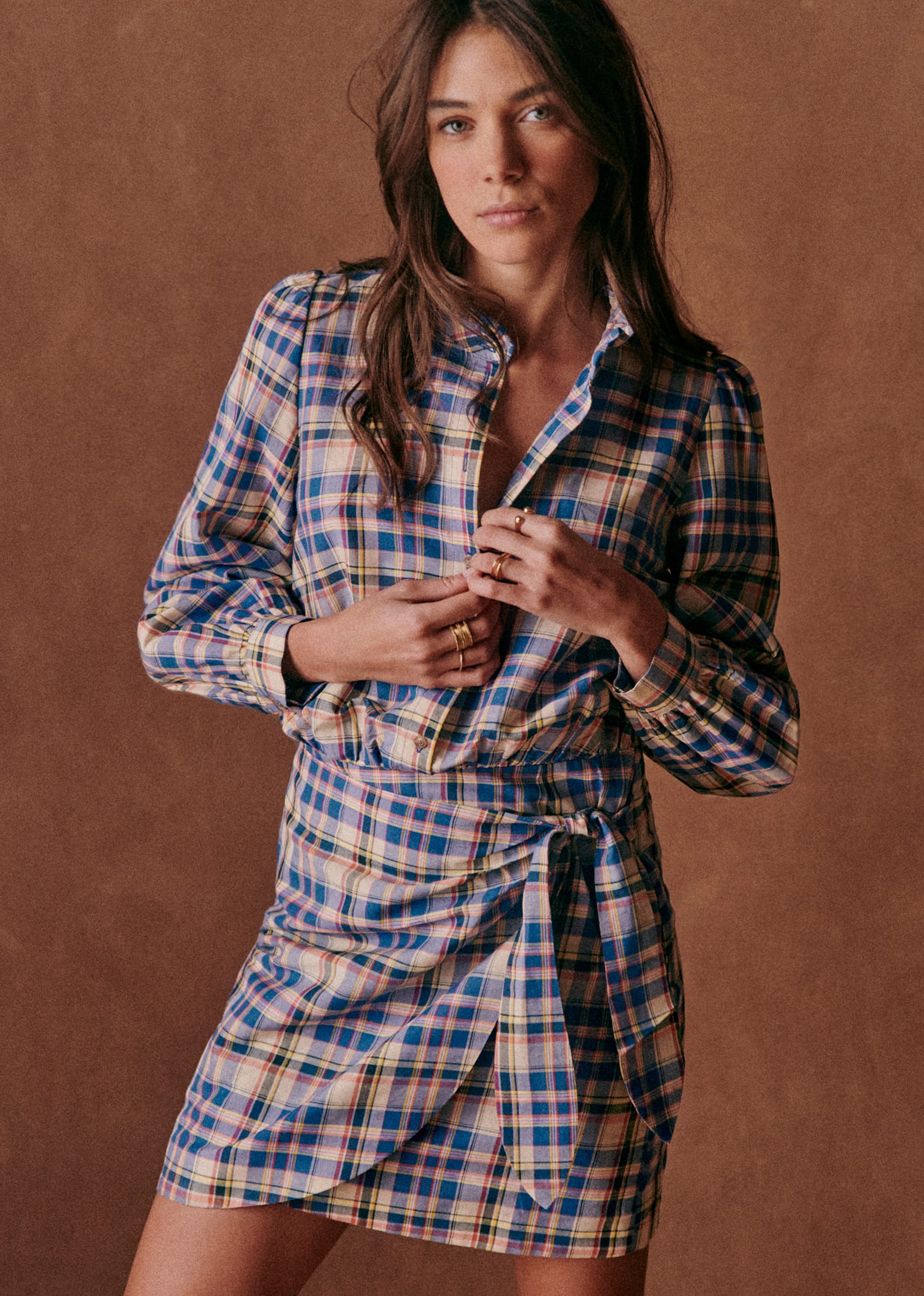 Robe Capri - Carreaux - E-SHOP/ROBES 5905159
