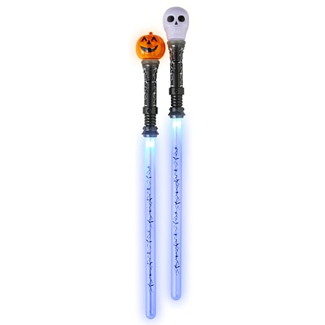 Halloween lyssværd L: 70 cm - flere varianter - assorteret