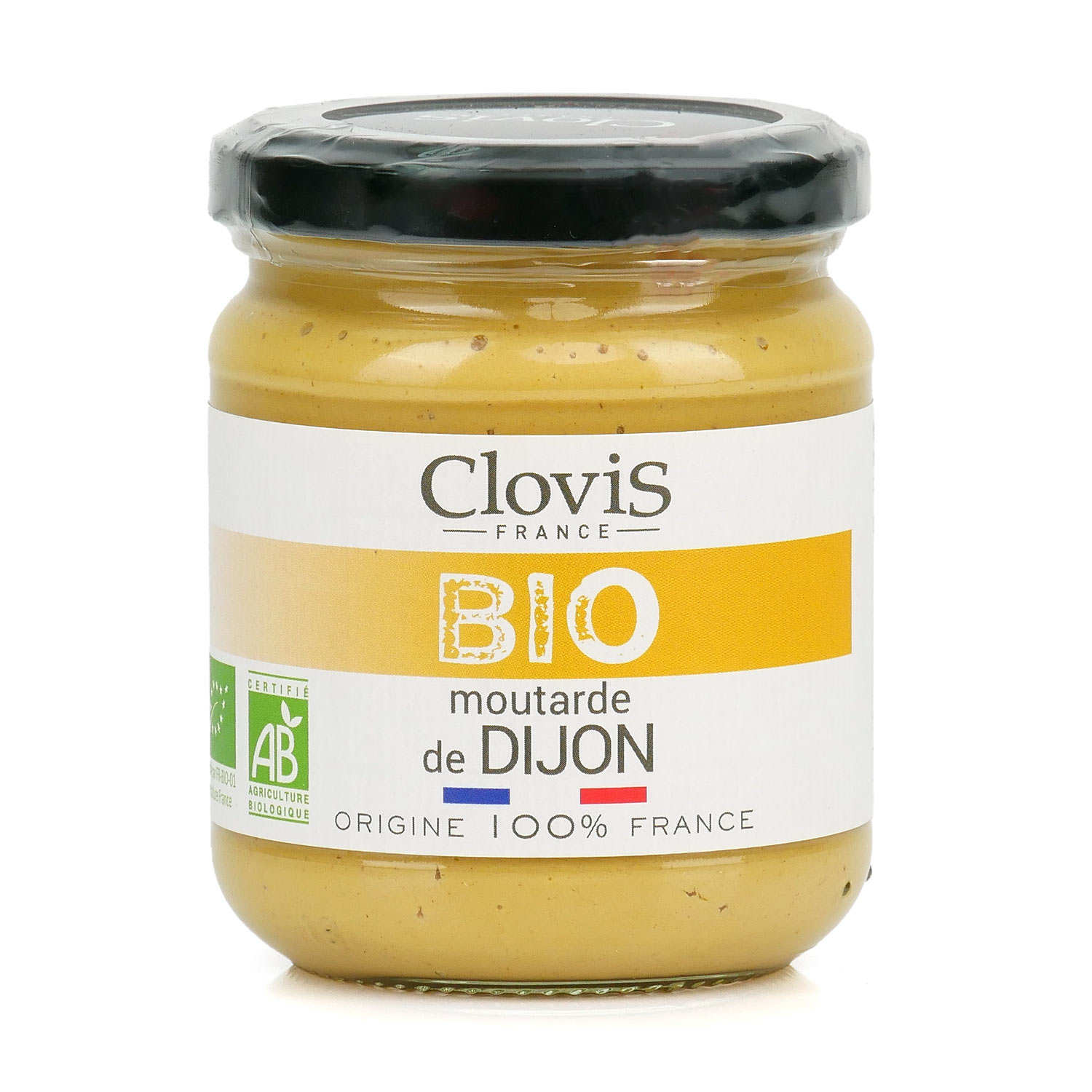 Moutarde de Dijon bio 100% française