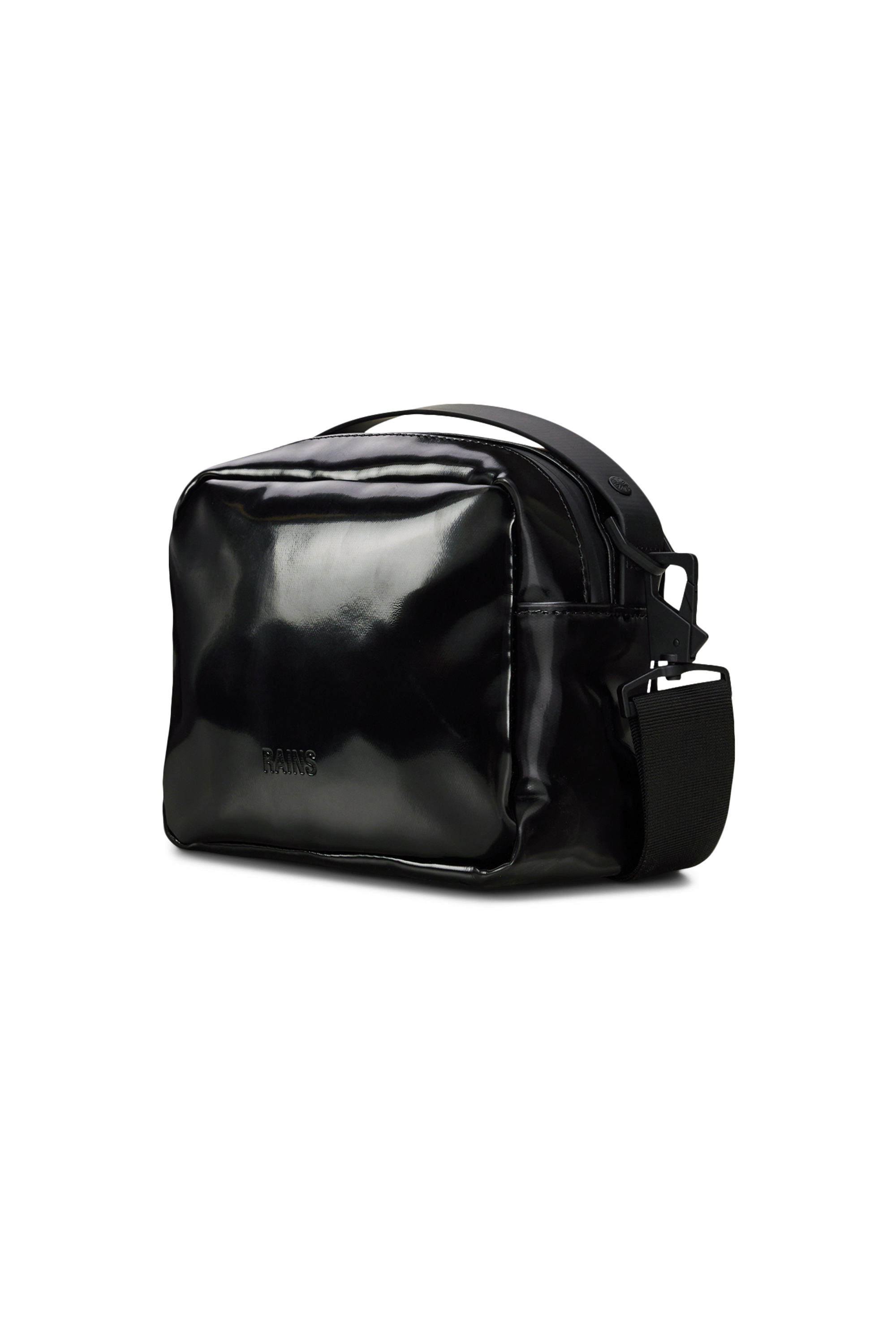 RAINS Sac bandoulière  BOX BAG Noir