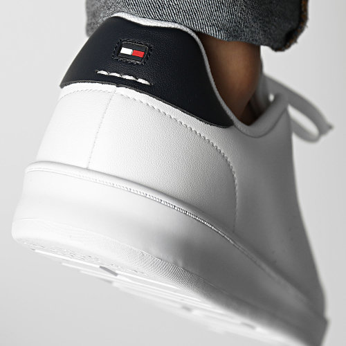 Baskets Court Cup Leather Perf Detail 5038 White