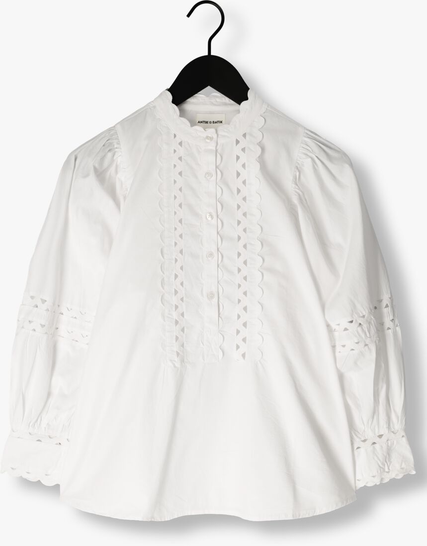 ANTIK BATIK witte antik batik blouse rodo blouse