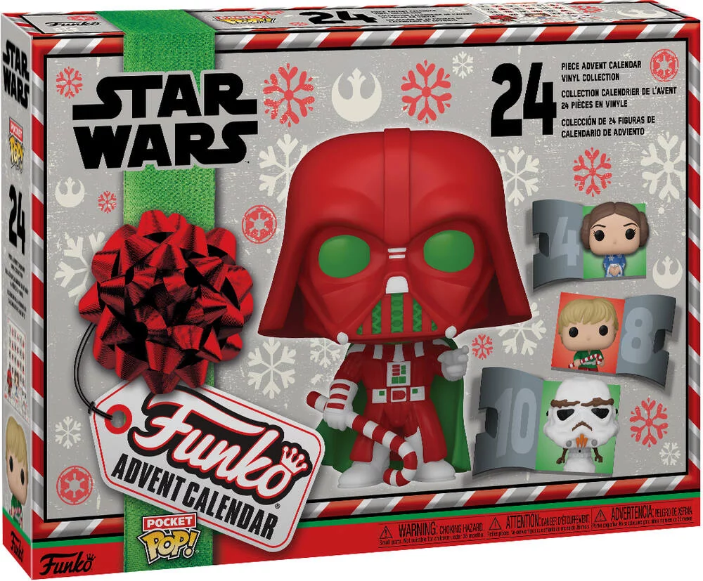 STAR WARS HOLIDAY - CALENDRIER DE L'AVENT POCKET POP