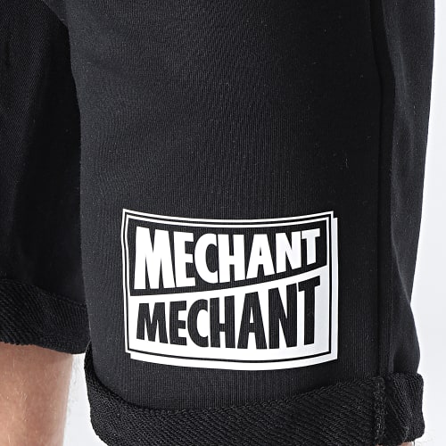 Short Jogging Méchant Méchant Noir Blanc