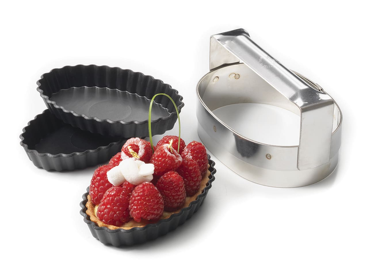 Découpoir oblong ovale en inox - Matfer