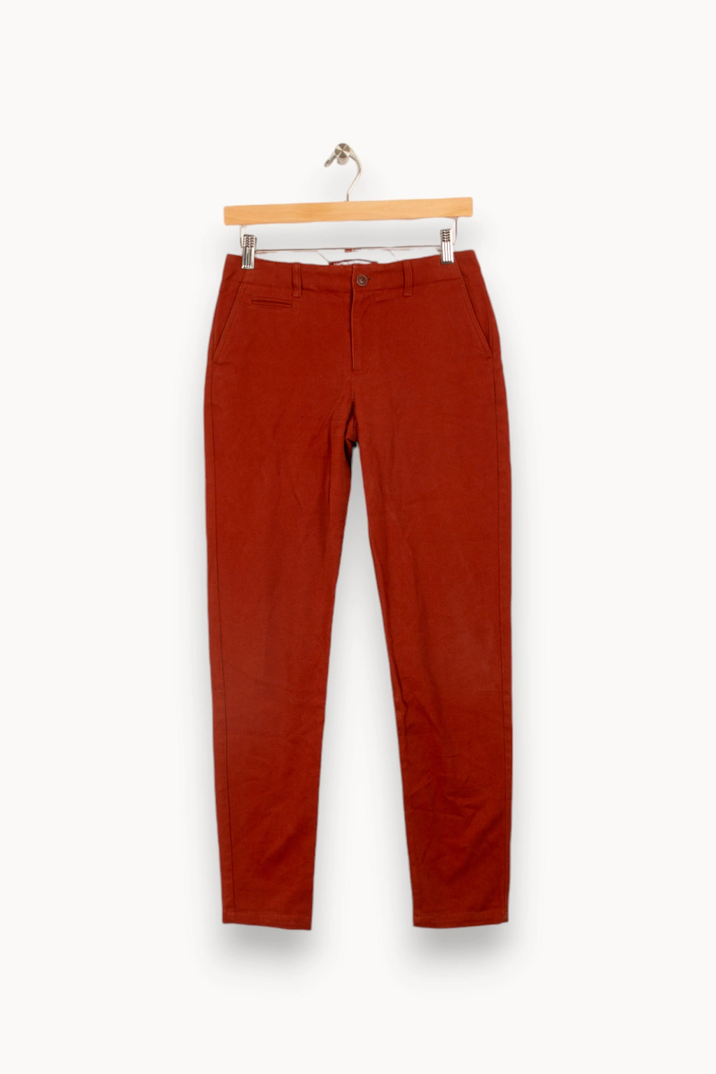 Pantalon rouille | Orange