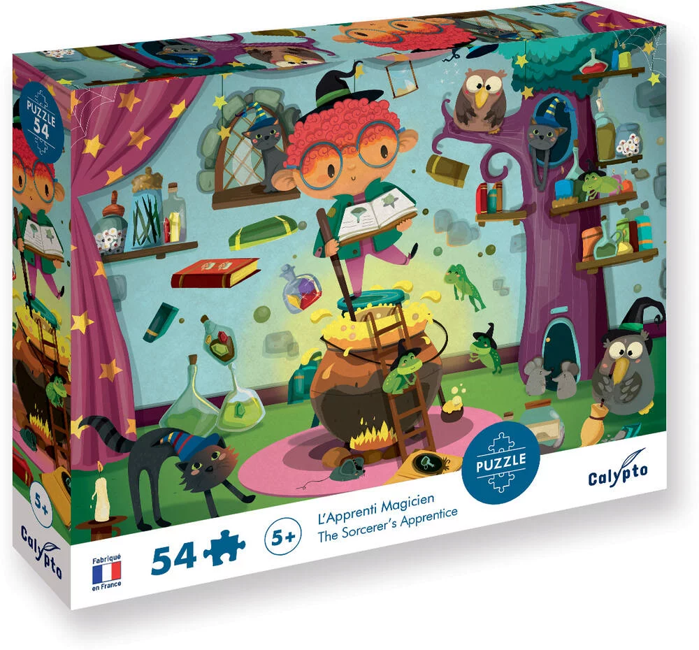 PUZZLE 54 PIECES - L'APPRENTI MAGICIEN