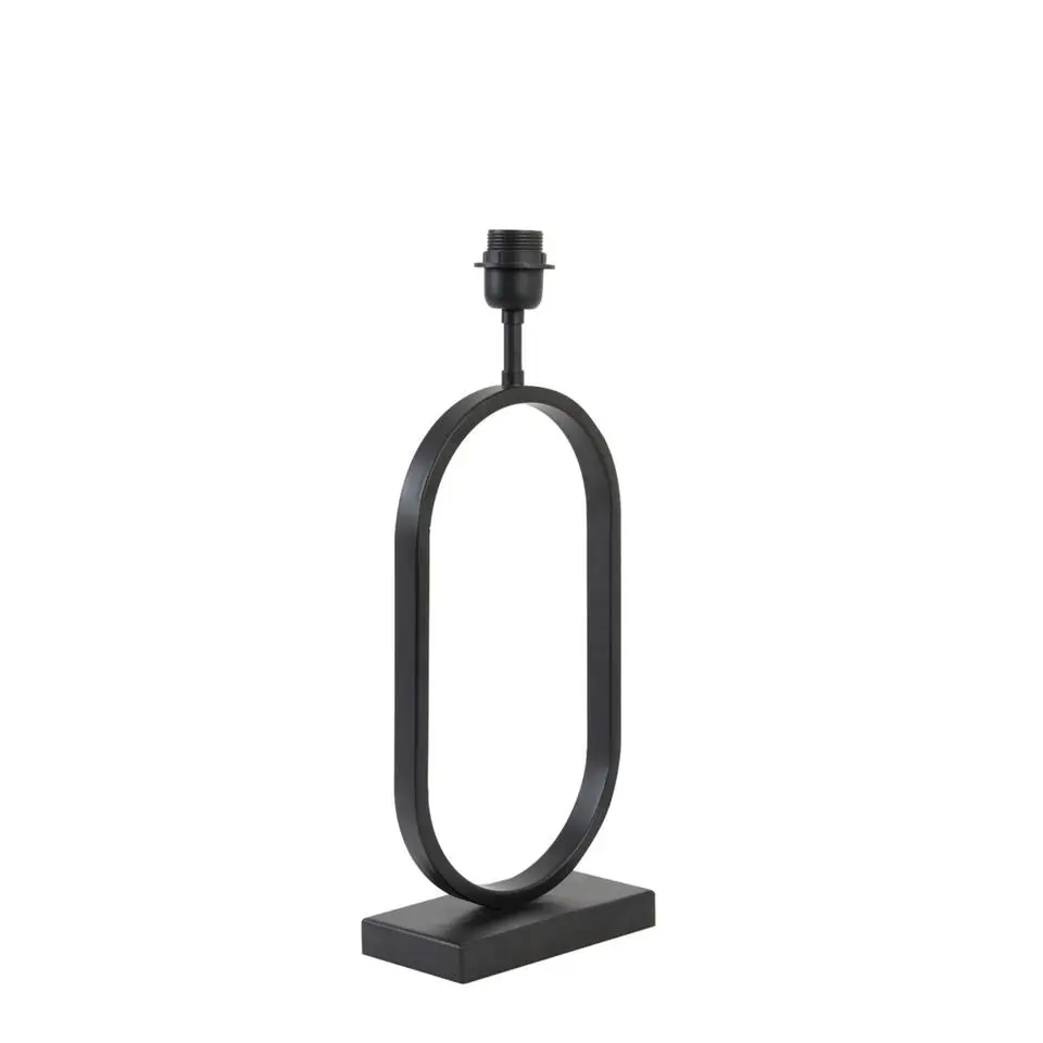 Lampvoet Jamiri - Zwart - 20x10x45cm