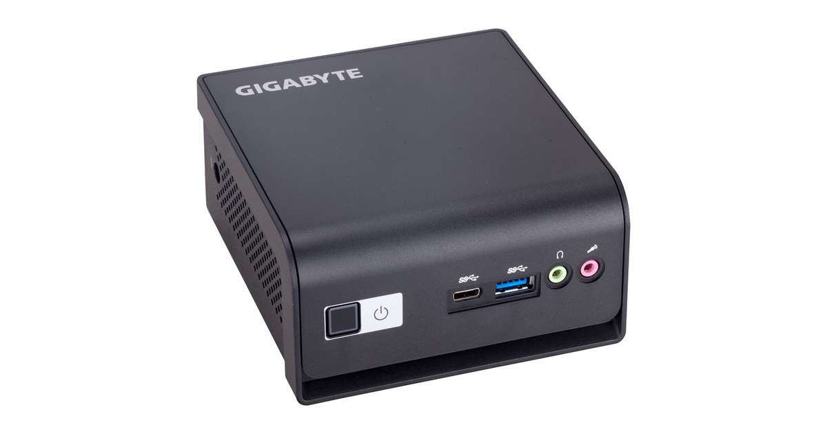 GIGABYTEBRIX GB-BMCE-4500C barebone  (Zwart | Celeron N4500 | UHD Graphics 605)