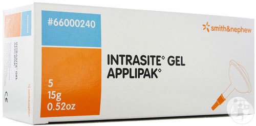 Smith&Nephew Intrasite Gel Applipak Hydrogel Pièces 5x15g (66000240)
