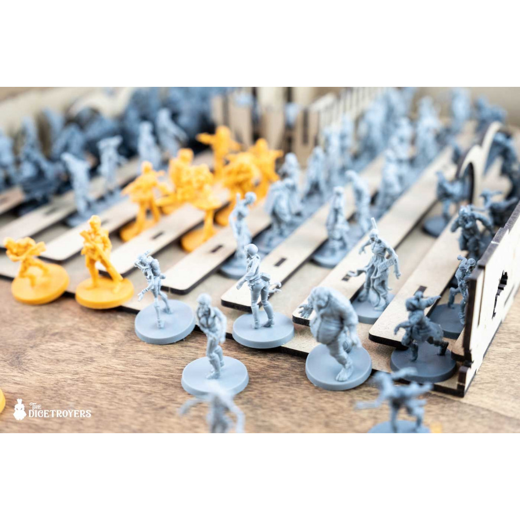 Rangement pour Boîte Dicetroyers - Zombicide (Saison 1) - 2ème Edition