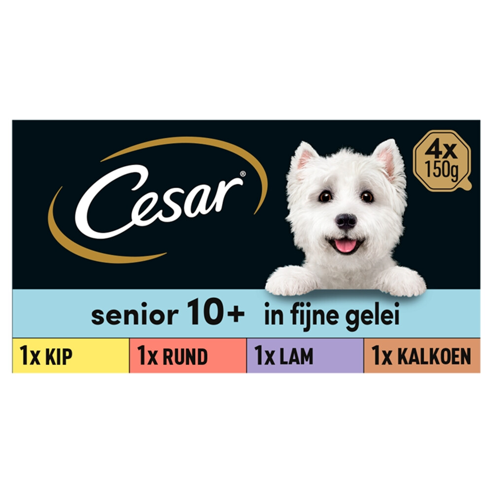 Cesar Senior 10+ in Gelei 600 gr