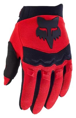 Gants Fox Junior Dirtpaw Rouge fluo