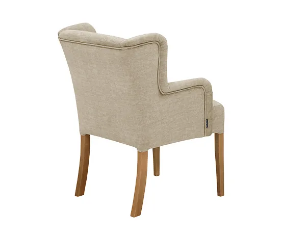 Polsterstuhl mit Armlehne »Hendrick«, beige