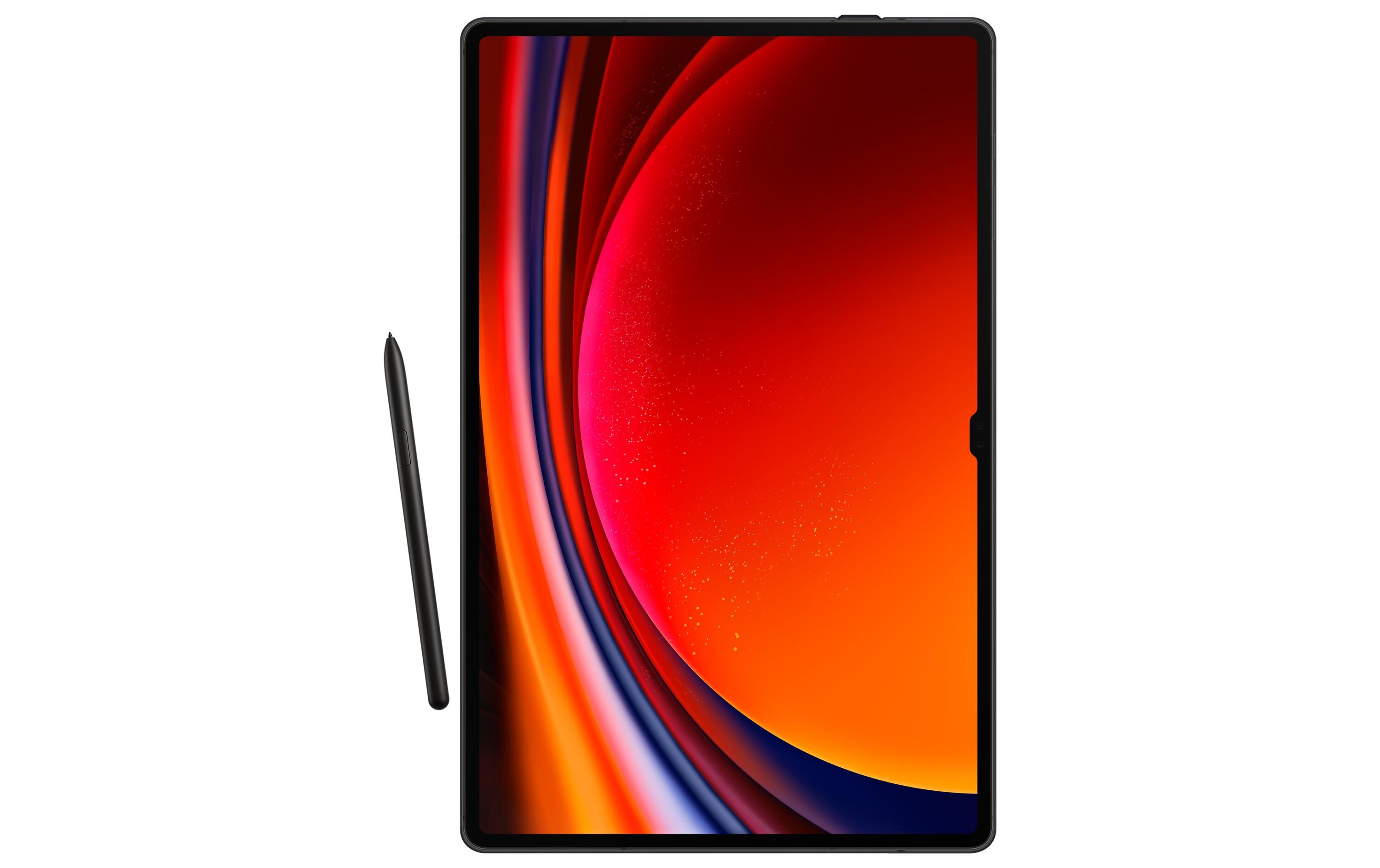 Tablet Book Cover Smart Galaxy Tab S9 Ultra SchwarzBook Cover für das Samsung Galaxy Tab S9 Ultra