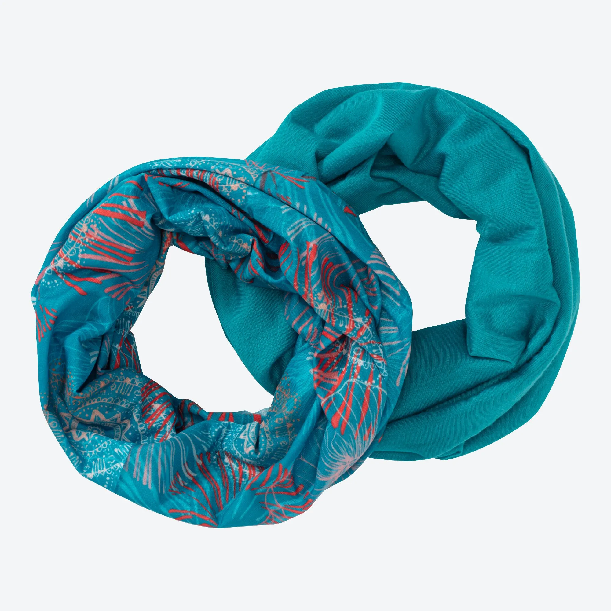 Damen-Multifunktionstuch, 2er-Pack