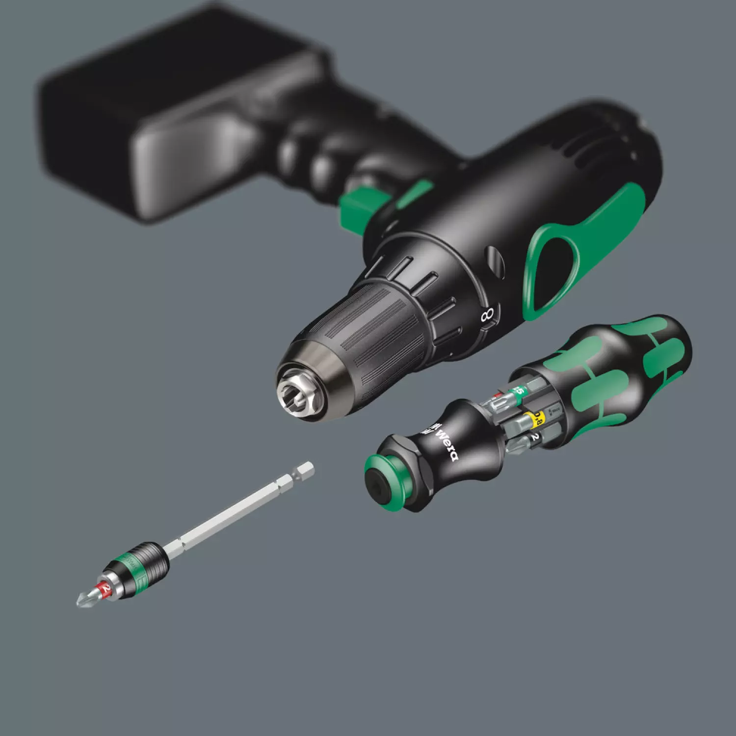 Wera 05051016001 Kraftform Kompakt 20 Tool Finder 1 met etui