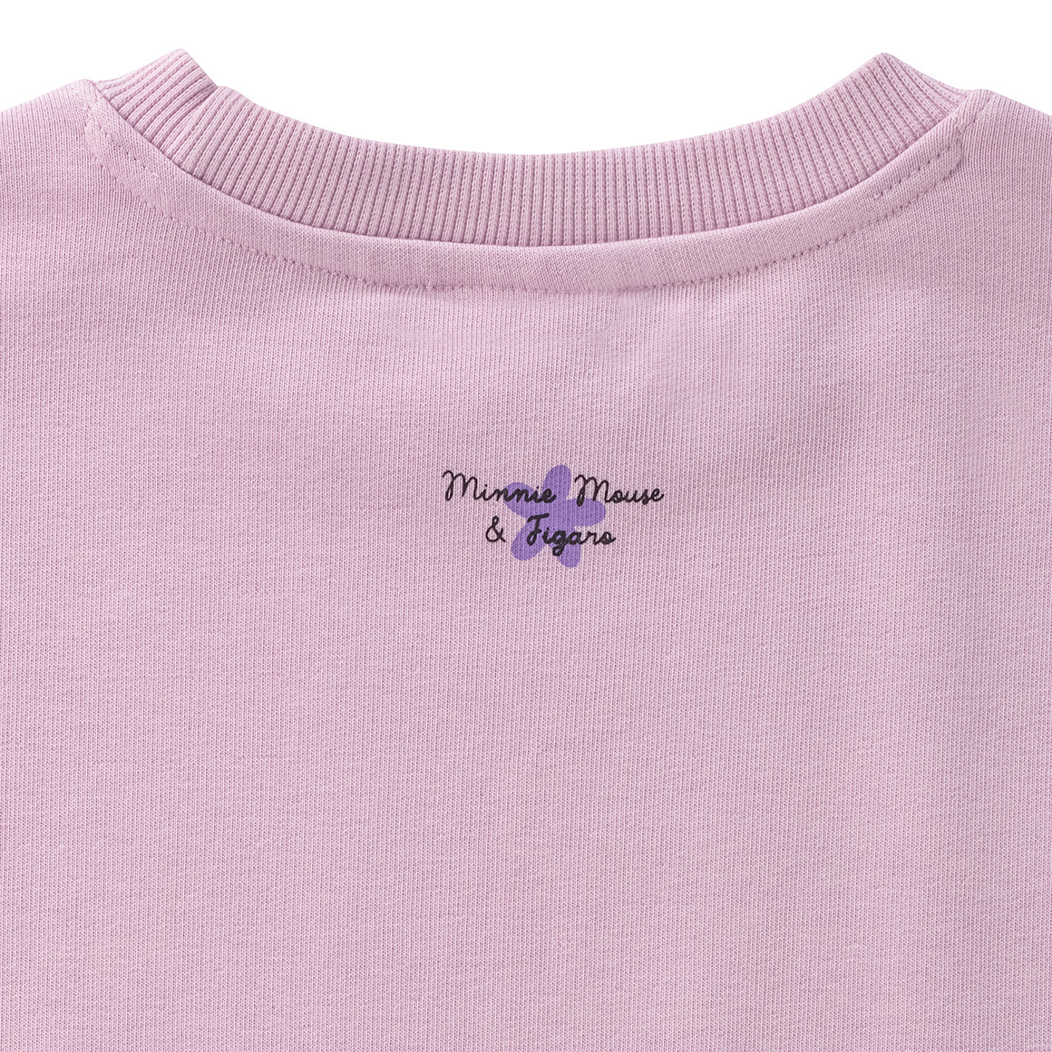 Topolino Minnie Maus Sweatshirt mit großem Print flieder